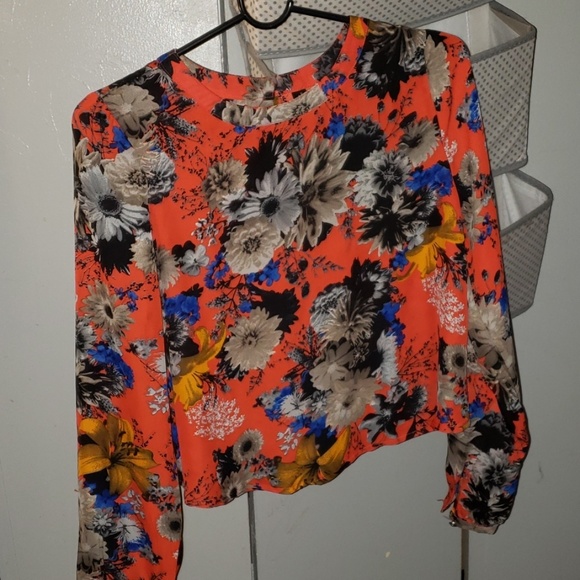 Zara floral blouse - Picture 4 of 6